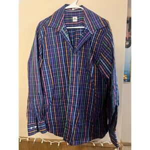 Peter Millar Plaid Button Down